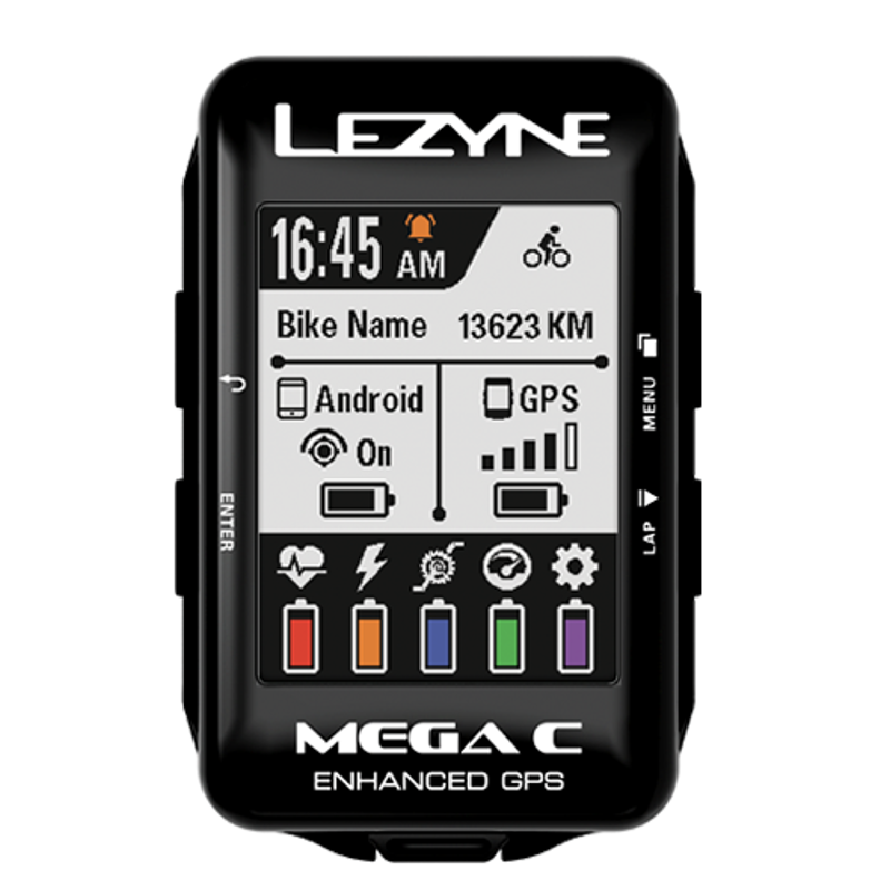 Lezyne - Mega C GPS - Black
