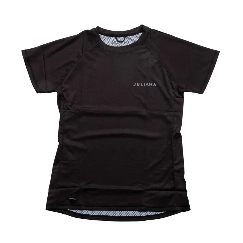 Juliana Short Sleeve Tech Tee - Natural Black