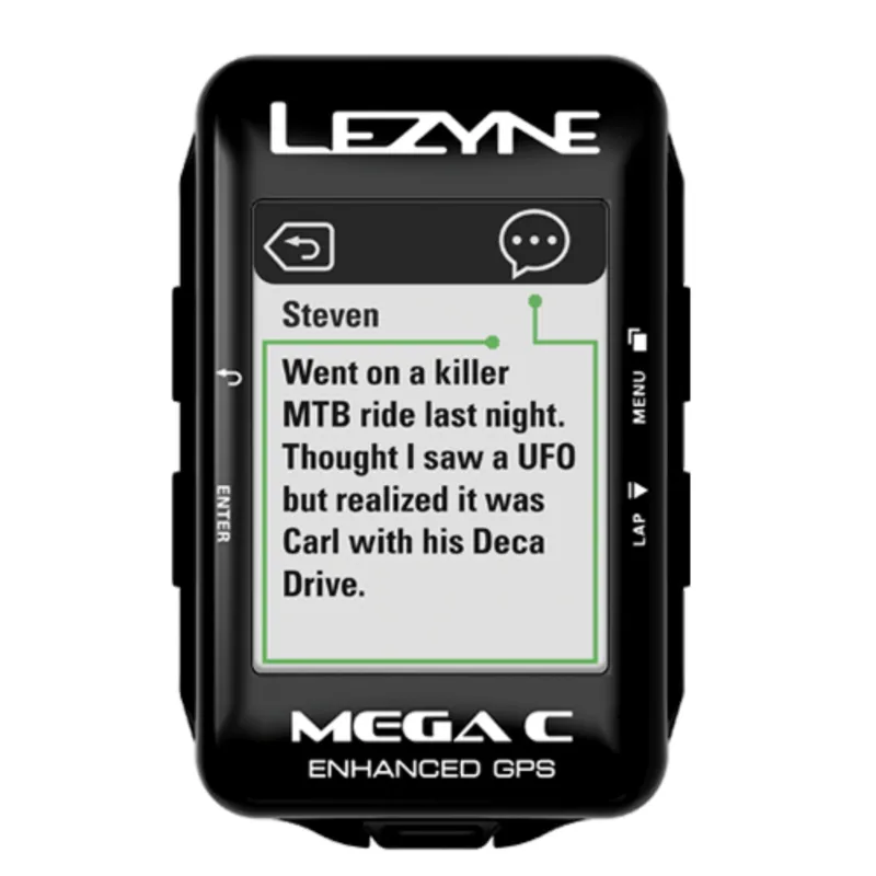 Lezyne - Mega C GPS - Black-3