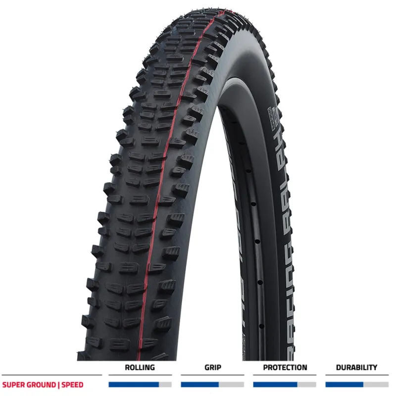 Schwalbe Racing Ralph Evo Super Ground Addix Speed Tyres - Black
