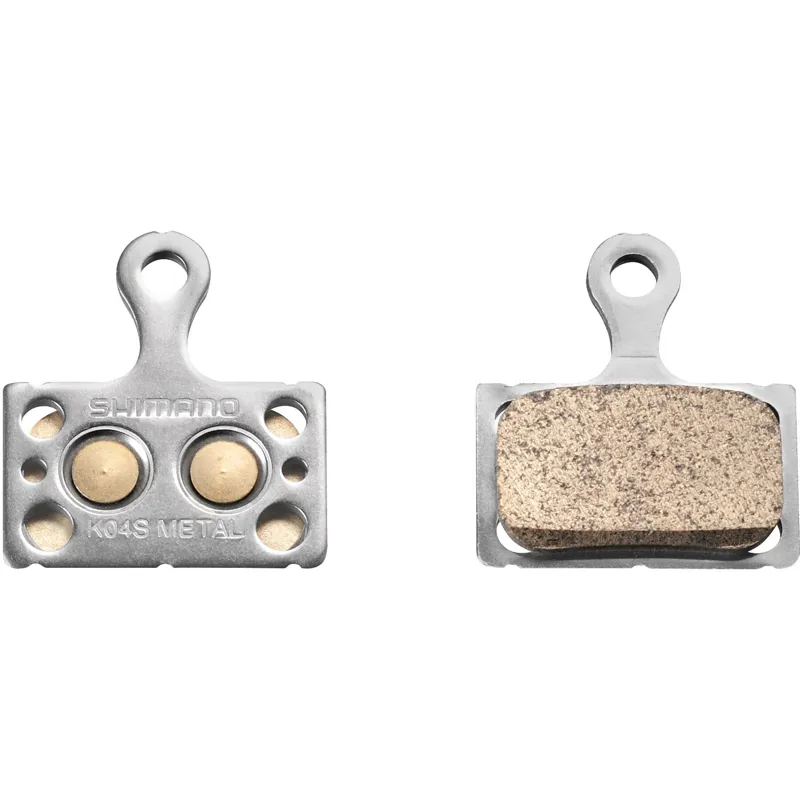 Shimano K04S Disc Brake Pads - Metal Pad/ Steel Back