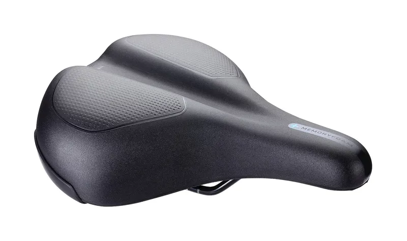 BBB ComfortPlus 210mm Relaxed Suspension Saddle -Black