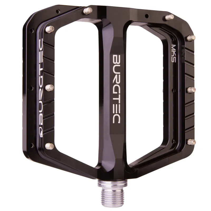 Burgtec Penthouse MK5 Platform Pedals - Burgtec Black