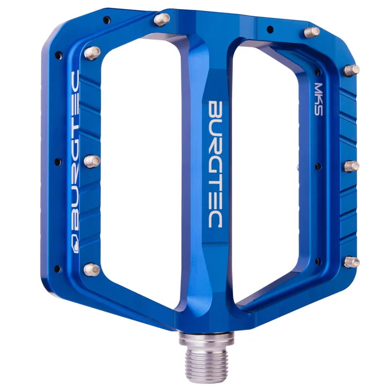 Burgtec Penthouse MK5 Platform Pedals - Deep Blue