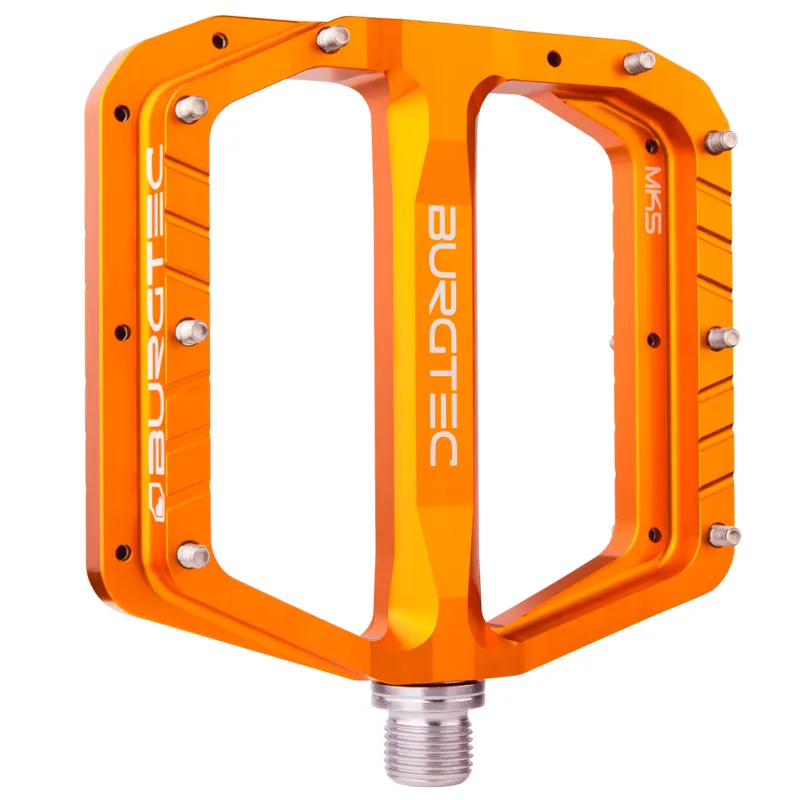 Burgtec Penthouse MK5 Platform Pedals -  Iron Bro Orange