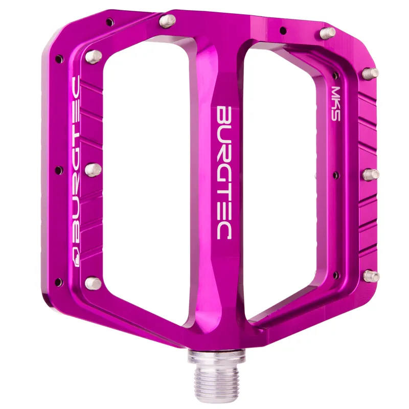 Burgtec Penthouse MK5 Platform Pedals - Purple Rain