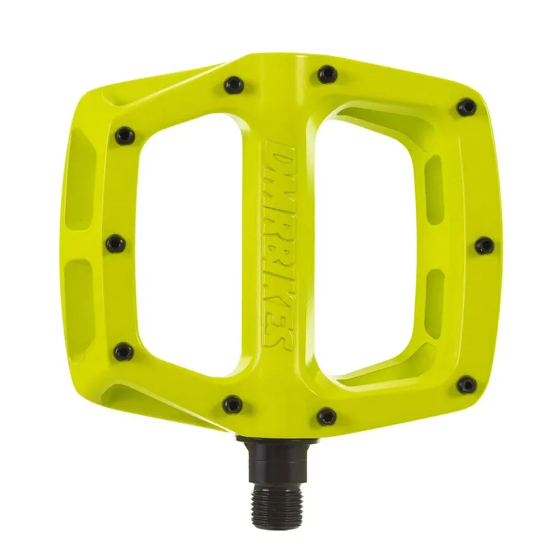DMR V8 v2 Platform Pedals - Lemon Lime