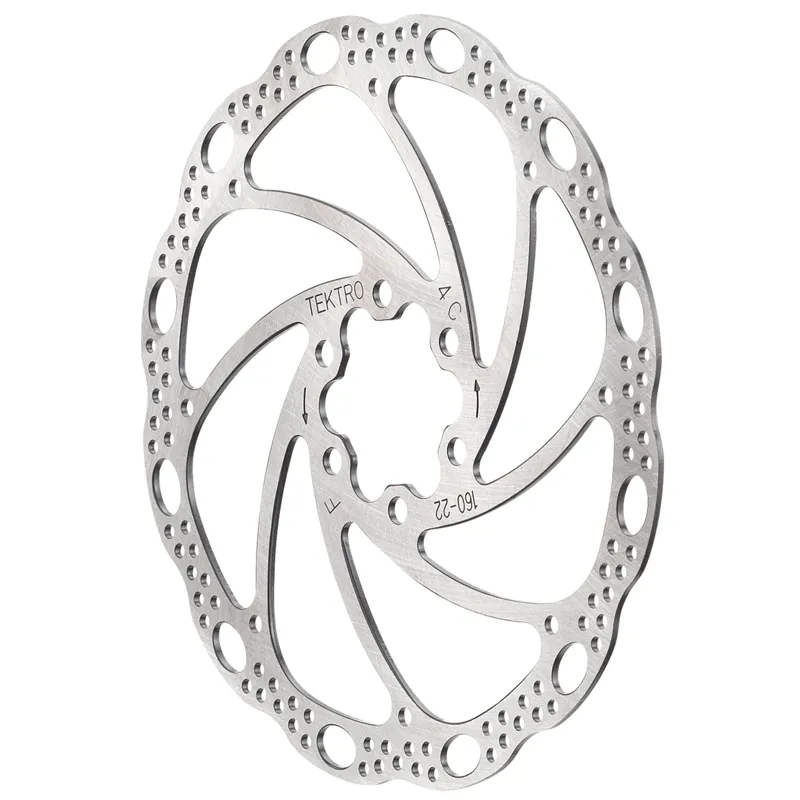 Tektro TR22 Disc Brake Rotor 6 Bolt - Silver