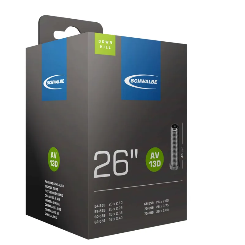 Schwalbe Downhill Inner Tubes - Schrader Valve-1