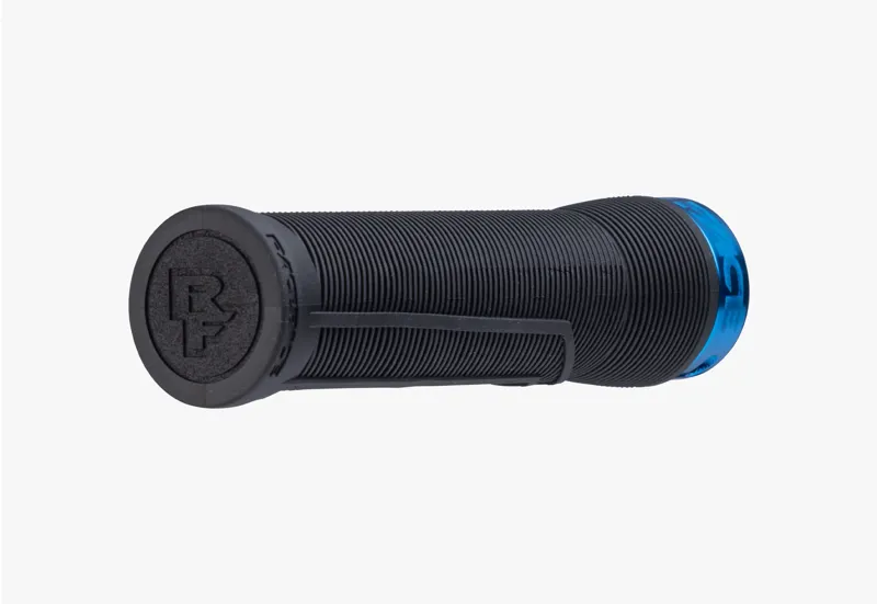 Race Face Chester Handlebar Grips - Black/ Blue-1