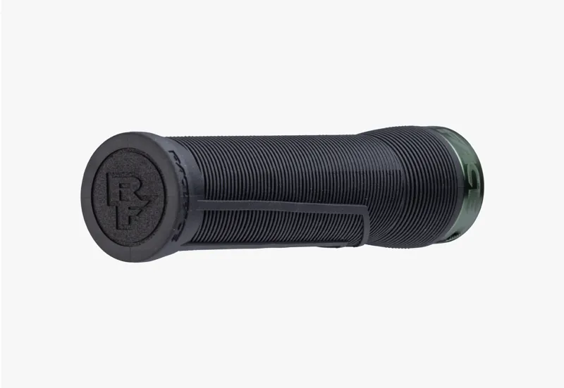 Race Face Chester Handlebar Grips - Black/ Forest Green-1