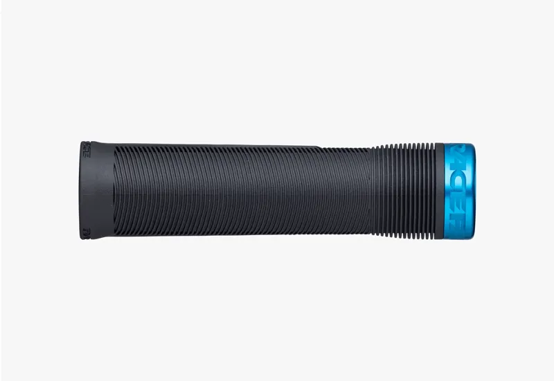 Race Face Chester Handlebar Grips - Black/ Turquoise