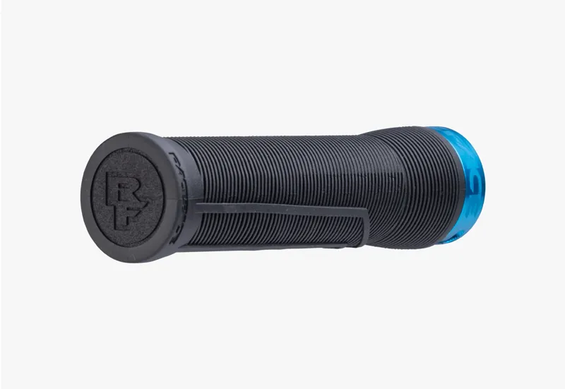 Race Face Chester Handlebar Grips - Black/ Turquoise-1