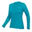 Endura BaaBaa Blend Long Sleeve Womens Baselayer - Pacific Blue