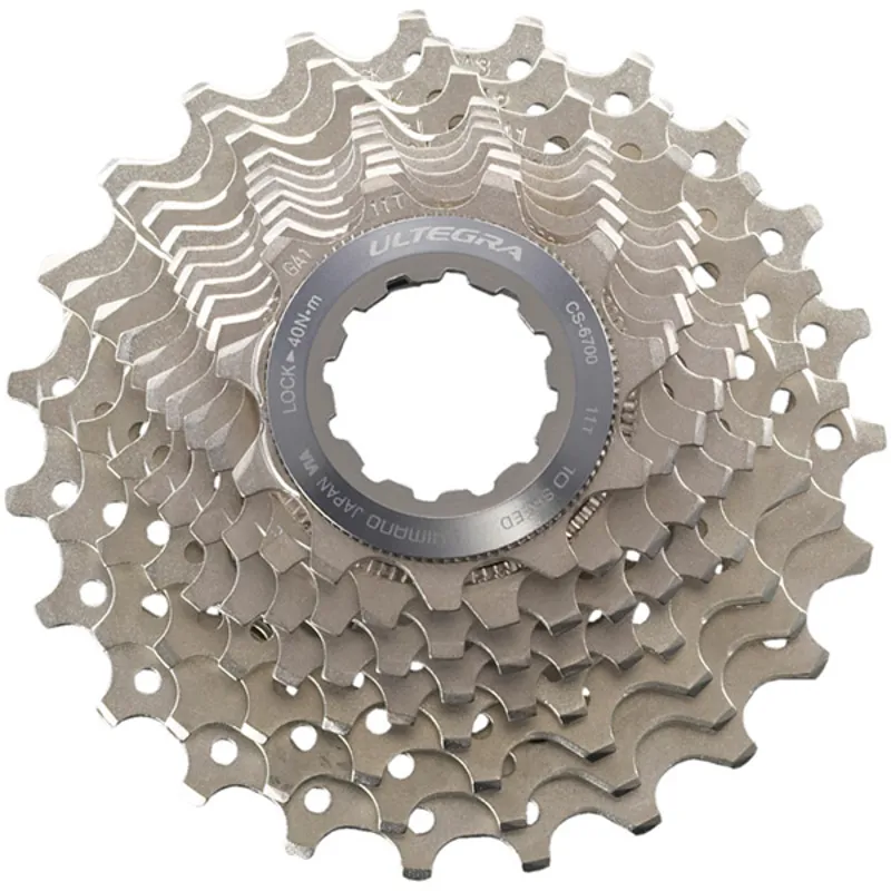 Shimano Ultegra 6700 Cassette - 10 Speed - Silver