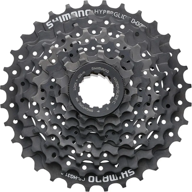 Shimano HG31 8 Speed Cassette - Black