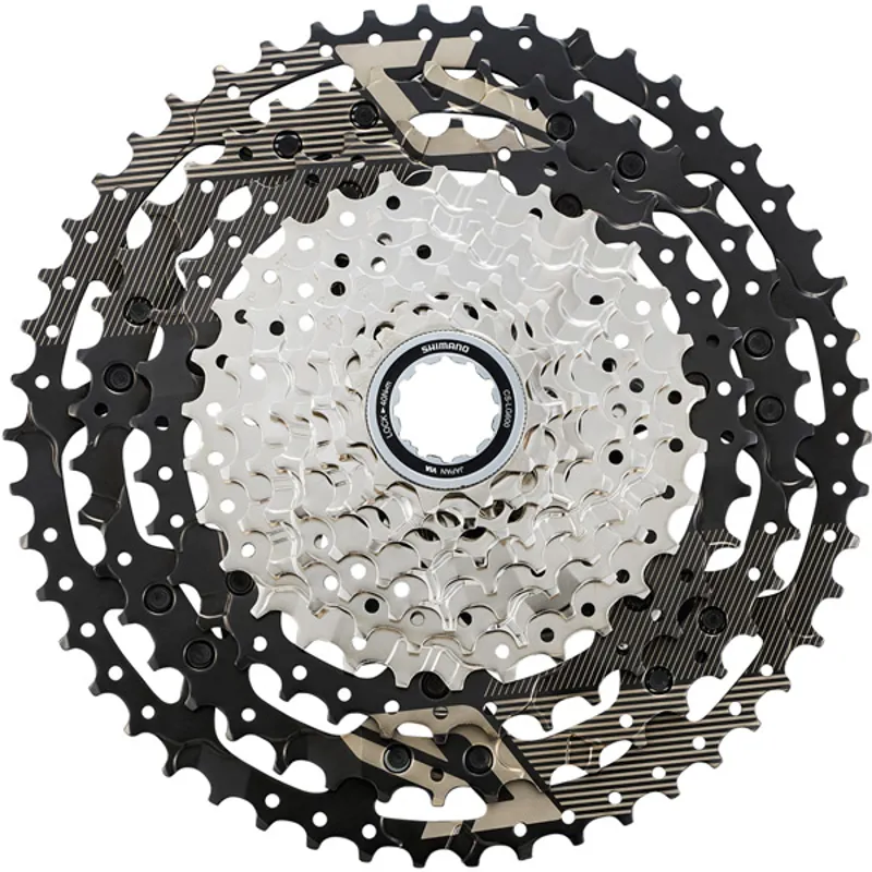 Shimano CS-LG600 Linkglide 11 Speed Cassette - 11- 50 - Silver/ Black