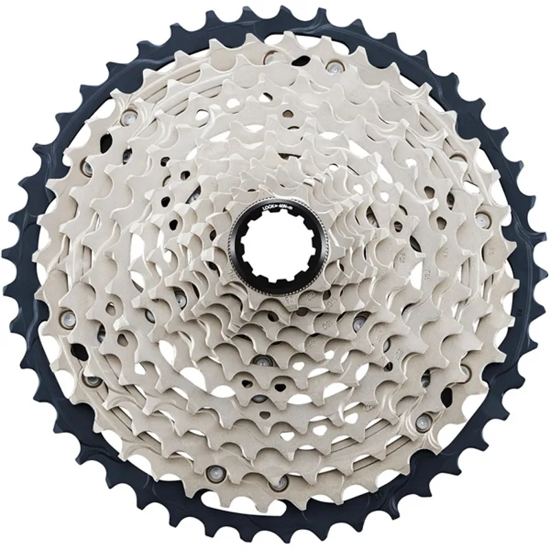 Shimano SLX M7100 Cassette - 12 Speed - Silver/Black