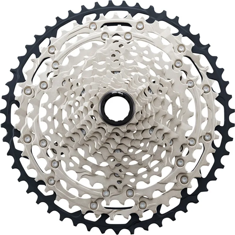 Shimano SLX M7100 Cassette - 12 Speed - Silver/Black-1