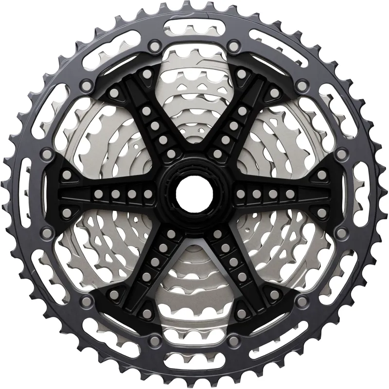 Shimano M7200 Deore 12 Speed 10-51 Teeth Microspline Cassette - Silver/ Black-2