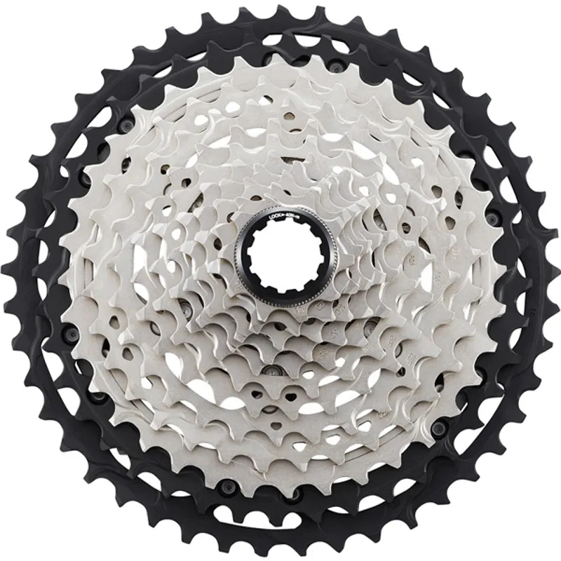 Shimano XT M8100 12 Speed Cassette - Silver/Black