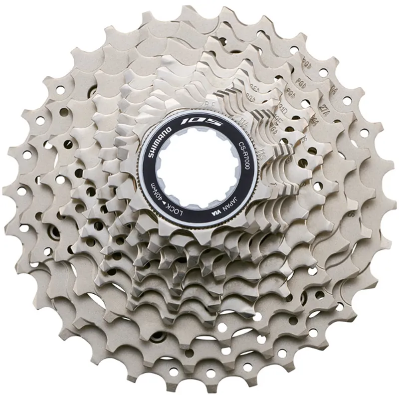 Shimano 105 R7000 11 Speed Cassette - Silver