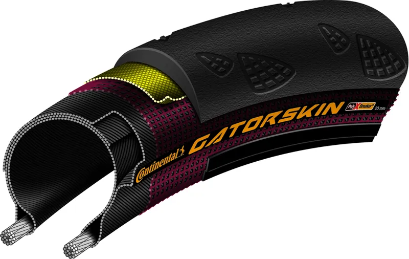 Continental Gatorskin Tyre - Black/Tan