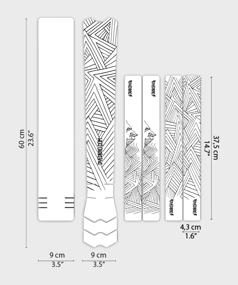 DYEDBRO Frame Protection - Stay Free - Black-1