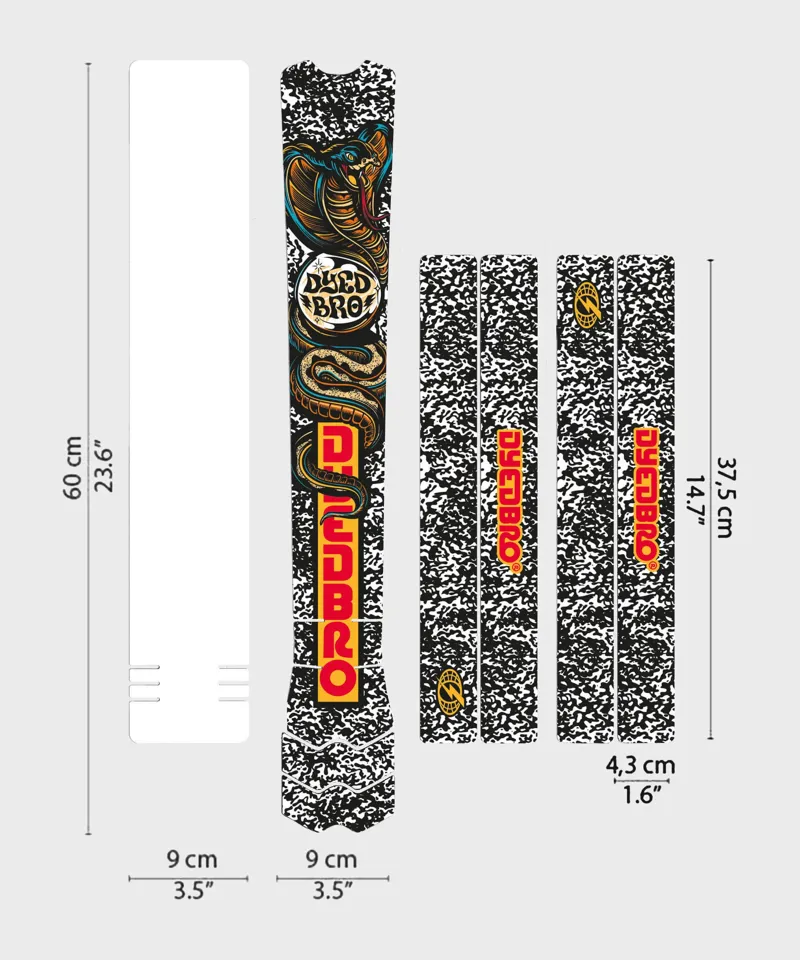 DYEDBRO Frame Protection - RRR X DYEDBRO - Black