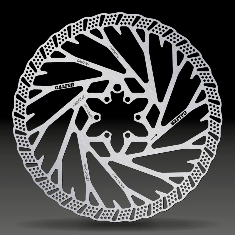 Galfer Shark 6 Bolt Disc Rotors - Silver-4