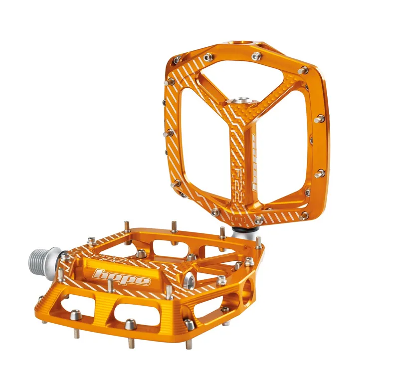 Hope F22 Platform Pedals - Orange