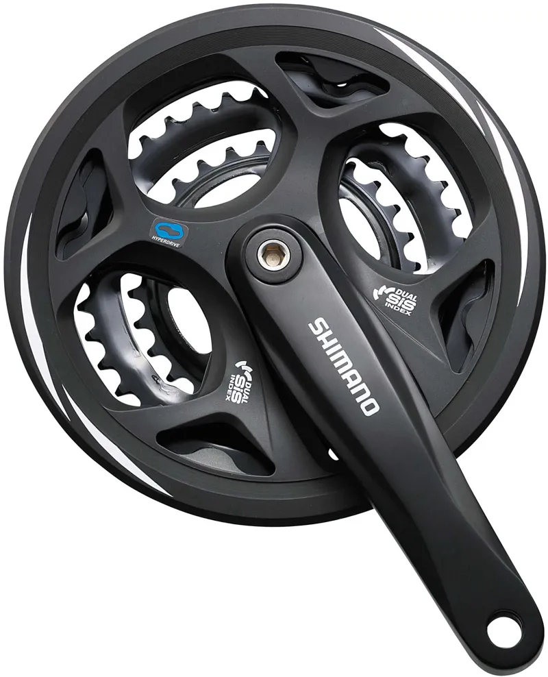 Shimano FC-M311 Altus Square Taper Chainsets - Black