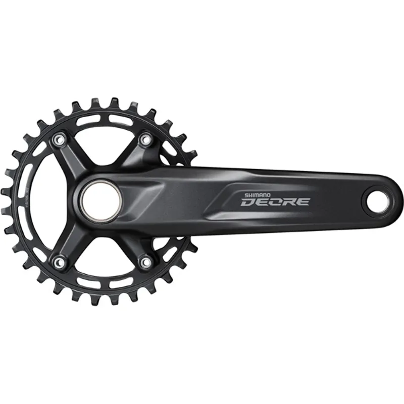 Shimano FC-M5100 Deore 1x 10 / 11 Speed 52mm Chainset - Black