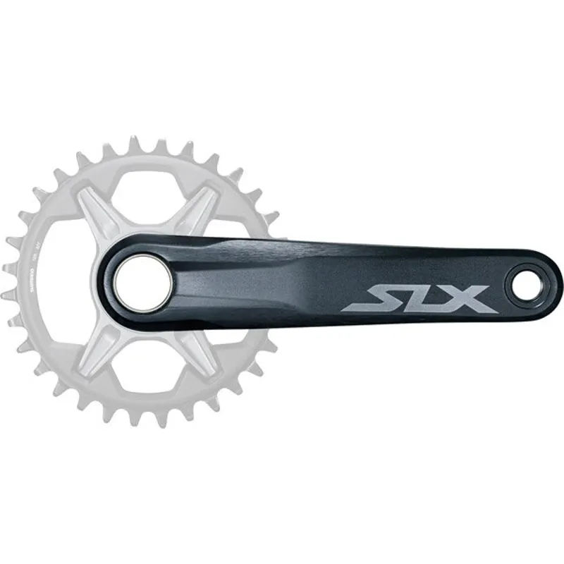 Shimano FC-M7120 SLX Crankset - 12 Speed Single Ring 55mm - Grey
