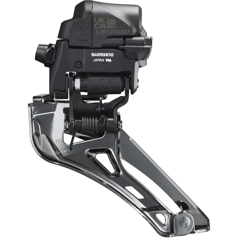 Shimano FD-R8150 Di2 12-Speed E-tube Double Braze-on Front Derailleur-2