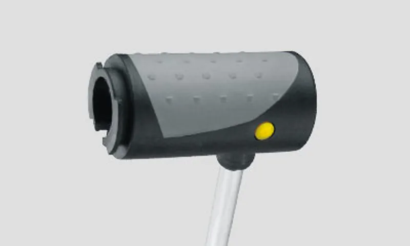 Topeak Mini Morph Portable Mini Track Pump - Silver/ Black-3