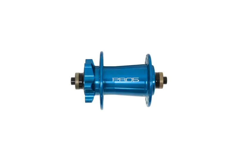 Hope Pro 5 Front Hub - 6 Bolt 32 Hole 100mm - Blue-3