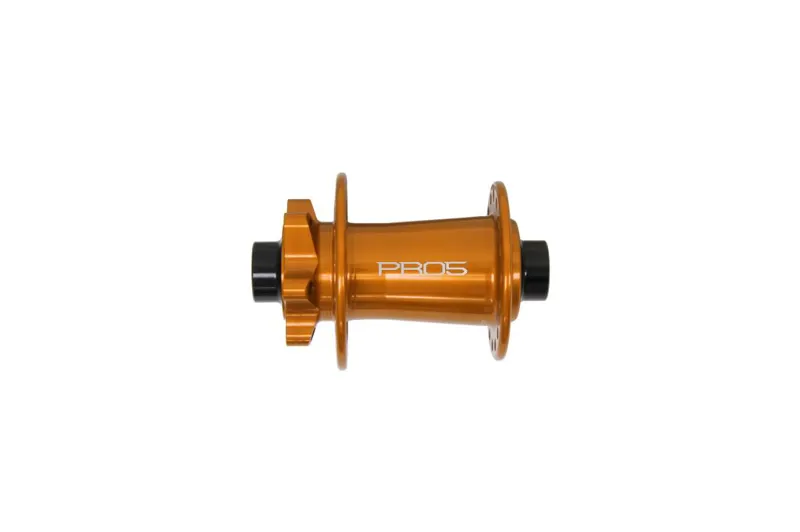 Hope Pro 5 Front Hub - 6 Bolt 32 Hole 100mm - Orange-1