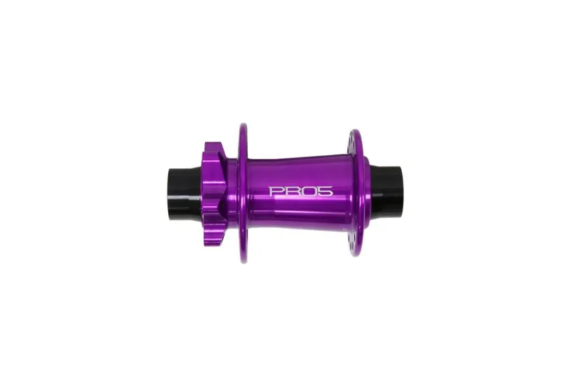 Hope Pro 5 Front Hub - 6 Bolt 32 Hole 100mm - Purple-2