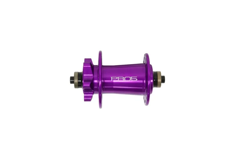Hope Pro 5 Front Hub - 6 Bolt 32 Hole 100mm - Purple-3