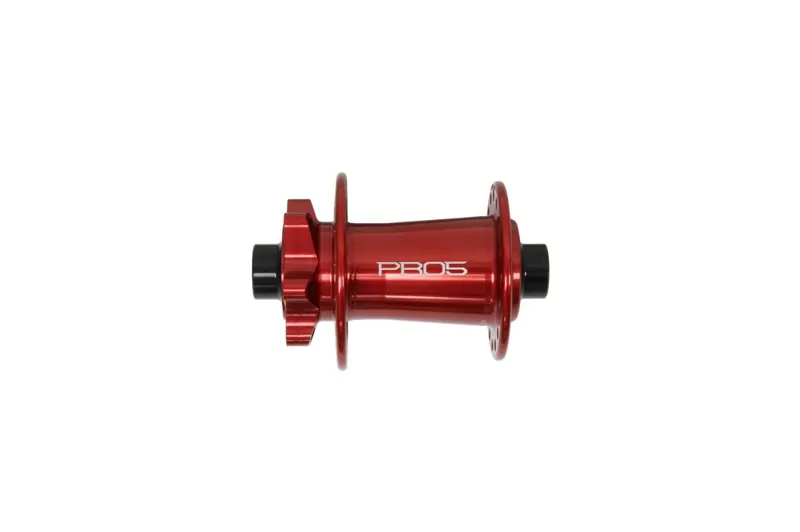 Hope Pro 5 Front Hub - 6 Bolt 32 Hole 100mm - Red