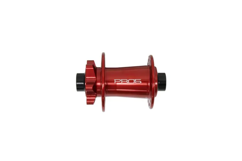 Hope Pro 5 Front Hub - 6 Bolt 32 Hole 100mm - Red-1