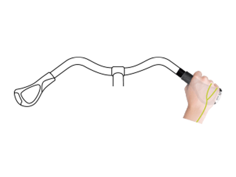 Ergon GC1 Ergonomic Grips - Black/ Grey-3