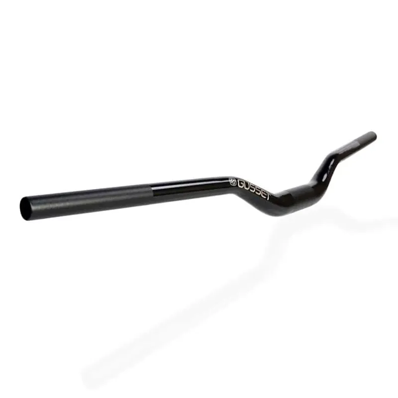 Gusset S2 31.8mm Alloy Riser Handlebars - Black-1