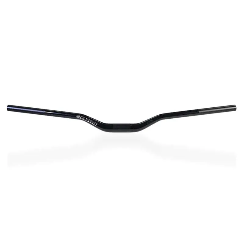 Gusset S2 31.8mm Alloy Riser Handlebars - Black-2