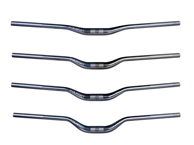Gusset S2 35mm Matt Jones Signature Alloy Riser Handlebars - Grey