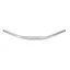 Gusset Stash Bars - Swept Back Alloy Handlebars - Silver