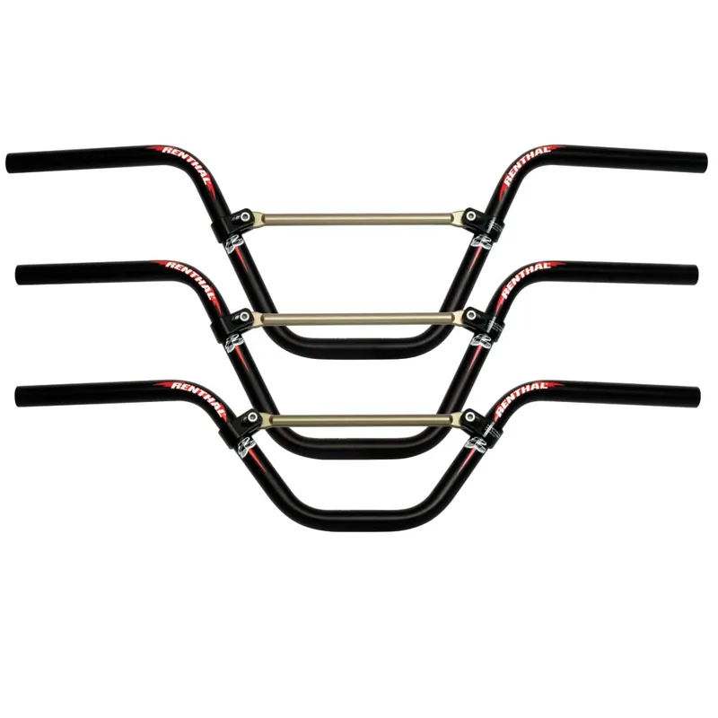 Renthal Moto BMX Alloy Handlebars - Black/ Gold
