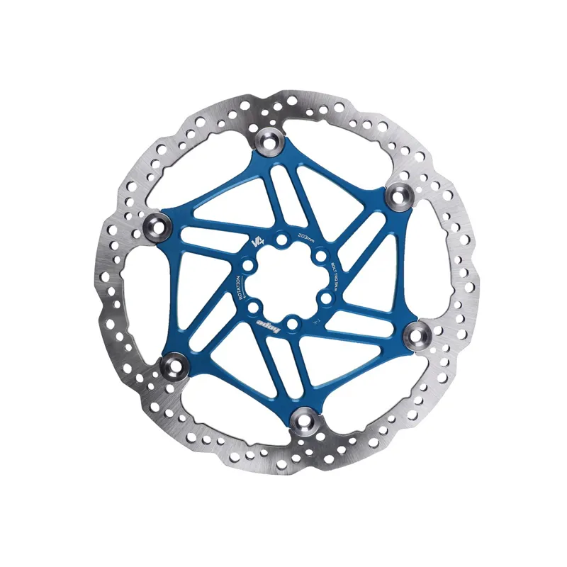 Hope V4 Vented 6 Bolt Floating Rotor - Blue