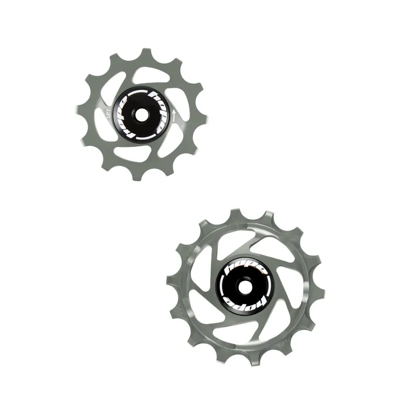 Hope 14/ 12 Teeth SRAM Eagle Jockey Wheels - Pair - Smoke